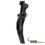 CNC Aluminum Advanced Trigger (Style C) (Black) for M16 AEG Series - obrazek 3