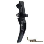 CNC Aluminum Advanced Trigger (Style C) (Black) for M16 AEG Series - obrazek 4
