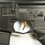 CNC Aluminum Advanced Trigger (Style C) (Dark Earth) for M16 AEG Series - obrazek 5