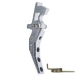 CNC Aluminum Advanced Trigger (Style C) (Silver) for M16 AEG Series - obrazek 2