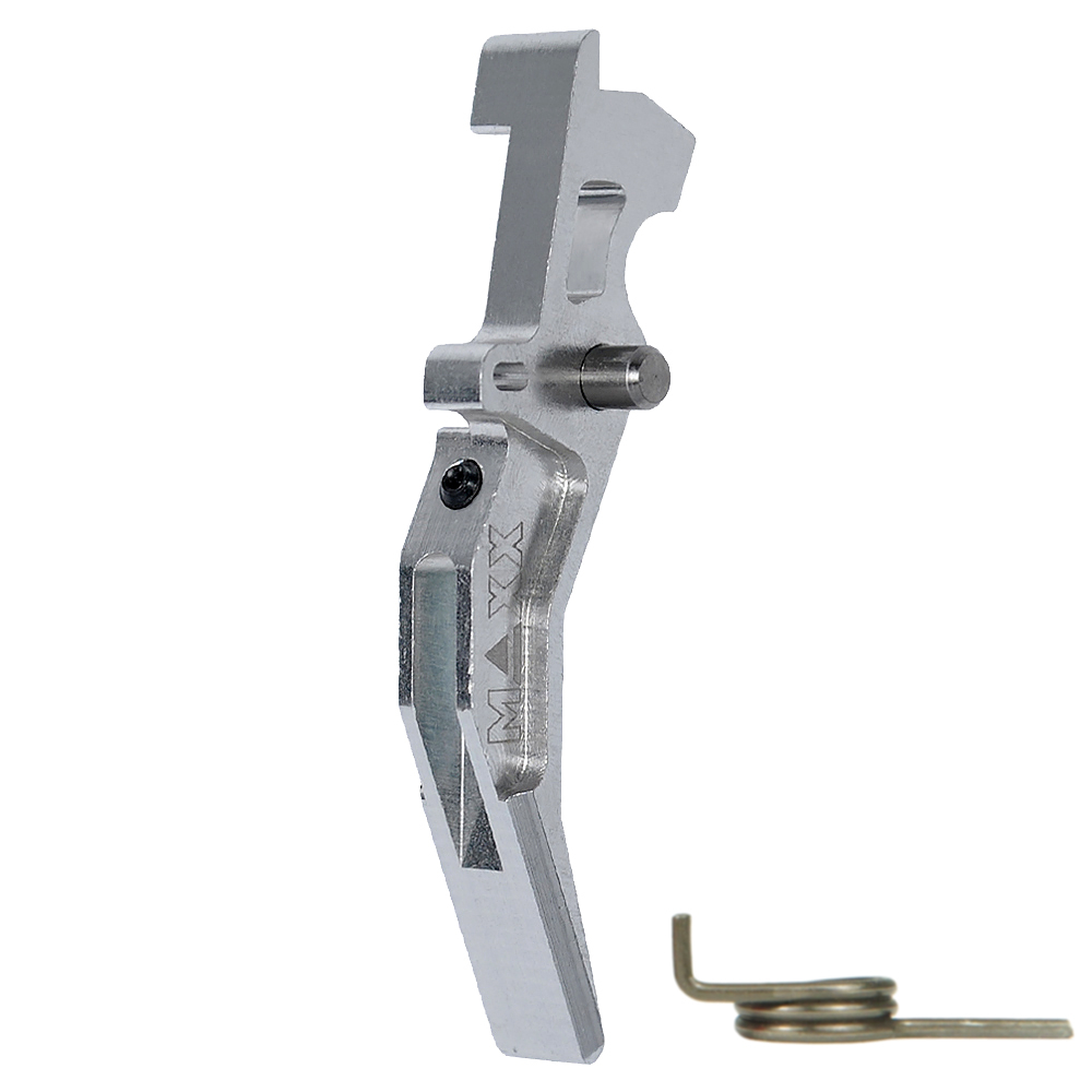 CNC Aluminum Advanced Trigger (Style C) (Silver) for M16 AEG Series OD-A-MX-TRG001SCS asgbox.pl CNC Aluminum Advanced Trigger (Style C) (Silver) for M16 AEG Series - obrazek 3
