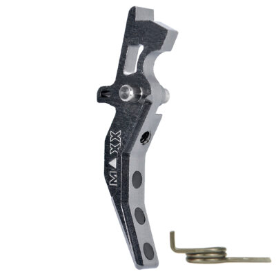 Alternative view of CNC Aluminum Advanced Trigger (Style C) (Titan) for M16 AEG Series