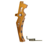 CNC Aluminum Advanced Trigger (Style D) (Dark Earth) for M16 AEG Series - obrazek 2