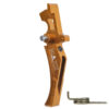 CNC Aluminum Advanced Trigger (Style D) (Dark Earth) for M16 AEG Series MX-TRG001SDG asgbox.pl
