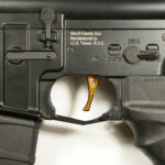 CNC Aluminum Advanced Trigger (Style D) (Dark Earth) for M16 AEG Series - obrazek 5