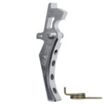 CNC Aluminum Advanced Trigger (Style D) (Silver) for M16 AEG Series - obrazek 2