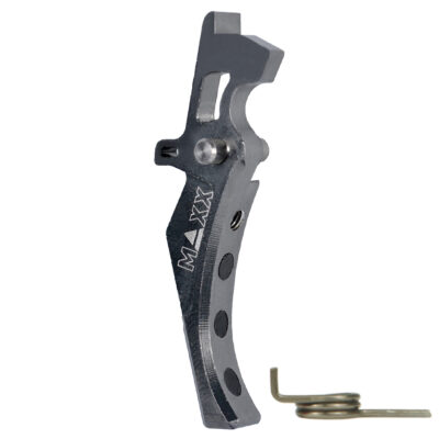 Alternative view of CNC Aluminum Advanced Trigger (Style D) (Titan) for M16 AEG Series