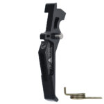 CNC Aluminum Advanced Trigger (Style E) (Black) for M16 AEG Series - obrazek 3