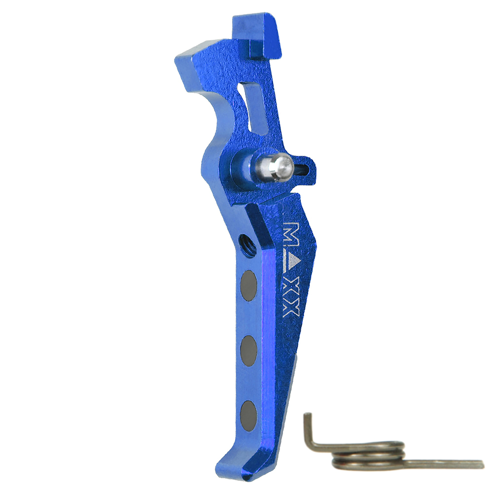 CNC Aluminum Advanced Trigger (Style E) (Blue) for M16 AEG Series OD-A-MX-TRG001SEU asgbox.pl CNC Aluminum Advanced Trigger (Style E) (Blue) for M16 AEG Series