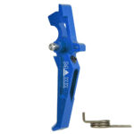 CNC Aluminum Advanced Trigger (Style E) (Blue) for M16 AEG Series - obrazek 4