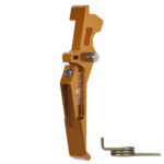 CNC Aluminum Advanced Trigger (Style E) (Dark Earth) for M16 AEG Series - obrazek 3