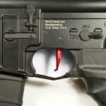 CNC Aluminum Advanced Trigger (Style E) (Red) for M16 AEG Series - obrazek 5