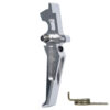 CNC Aluminum Advanced Trigger (Style E) (Silver) for M16 AEG Series OD-A-MX-TRG001SES asgbox.pl