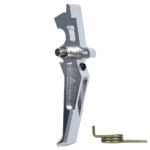 CNC Aluminum Advanced Trigger (Style E) (Silver) for M16 AEG Series - obrazek 4