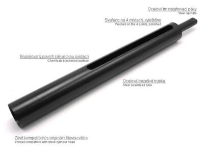 AirsoftPro CNC Steel Cylinder for WELL MB4404 / 05 / 10 / 11
