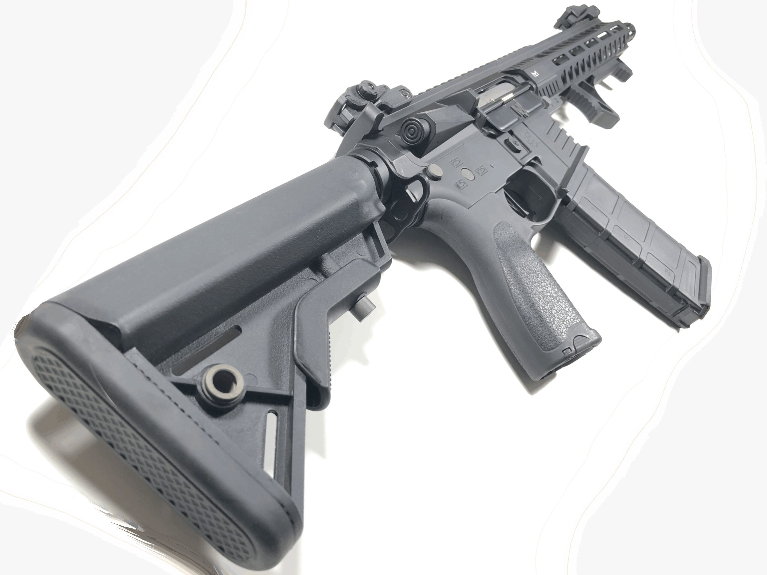 EPeS AR15 M-Lok 10” AEG - MAJOR - Black OD-A-E707-BK-L4-CRANE asgbox.pl EPeS AR15 M-Lok 10” AEG - MAJOR - Black - obrazek 4