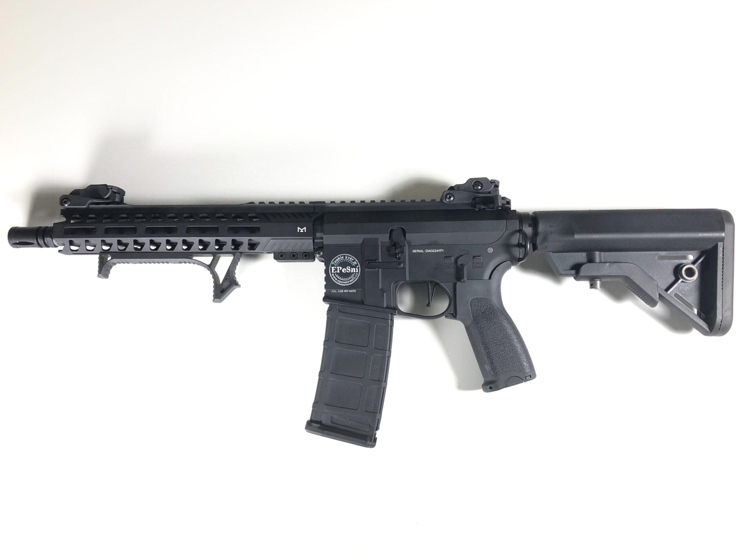 EPeS AR15 M-Lok 10” AEG - MAJOR - Black OD-A-E707-BK-L4-CRANE asgbox.pl EPeS AR15 M-Lok 10” AEG - MAJOR - Black
