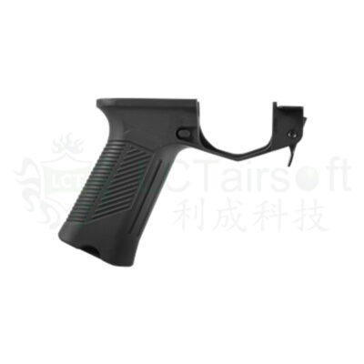 Alternative view of LCT LCK-19 Grip with a trigger guard