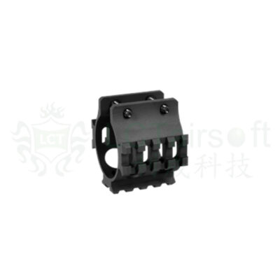 Alternative view of LCT 45mm RIS silencer rail