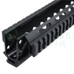 Metal RIS handguard LC3-RS for LCT G3 - black - obrazek 2