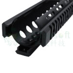 Metal RIS handguard LC3-RS for LCT G3 - black - obrazek 5