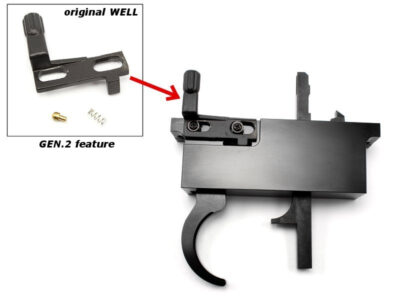 CNC trigger set for L96 rifles MB01,04,05,08,14..., Gen.2 - obrazek 2