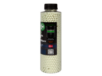 ASG BIO Open Blaster Tracer BBs 0.30g, 3300 BBs - Green (Tracer) - obrazek 2