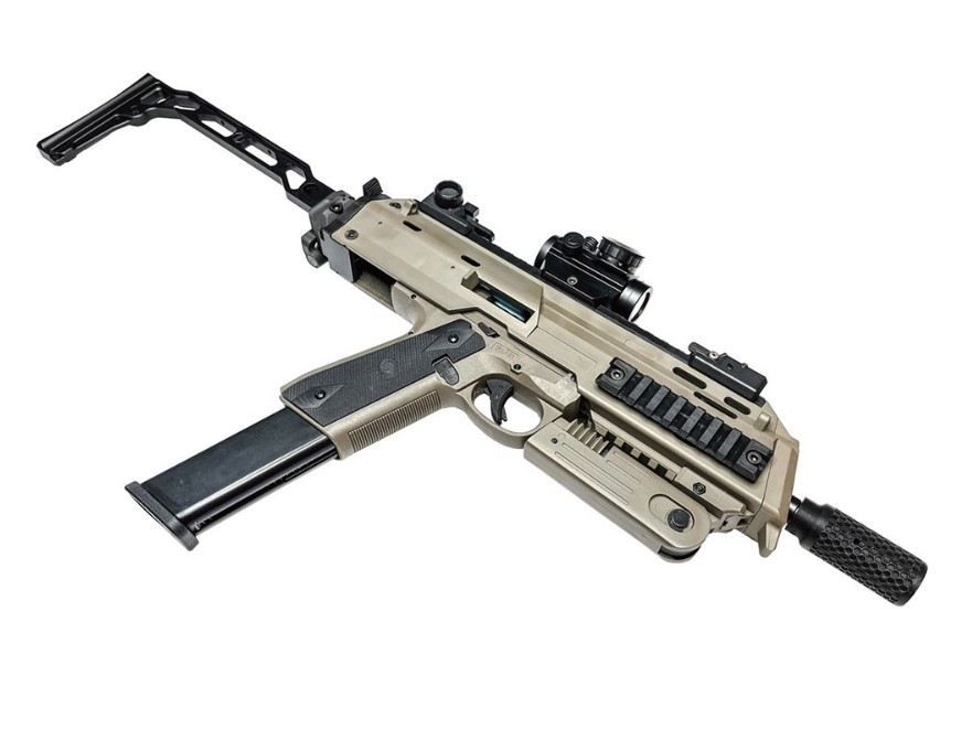 CTM AAP-01 AP7 SMG Silencer Adapter, 14 mm (CCW) - Black OD-A-CTM0031 asgbox.pl CTM AAP-01 AP7 SMG Silencer Adapter, 14 mm (CCW) - Black - obrazek 2