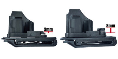 CTM G-Series Open Belt Holster, Right-Handed - Black - obrazek 3
