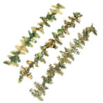Novritsch 3D Leaves Camo Tape (15 pcs) - Amber - obrazek 2