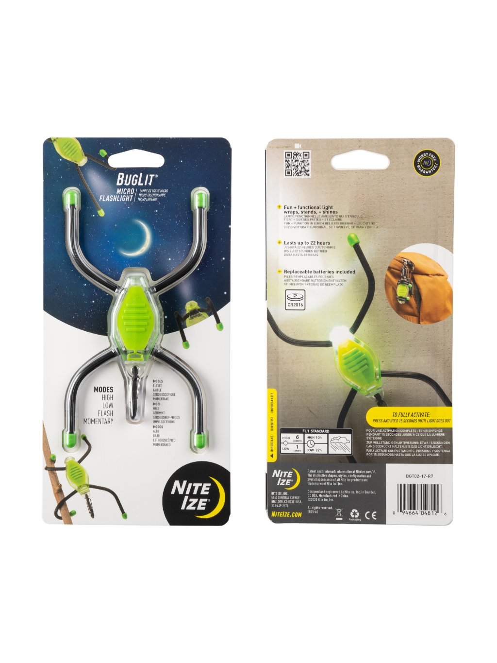 Microlight Nite Ize BugLit(R) - Lime Black OD-A-BGT02-17-R7 asgbox.pl Microlight Nite Ize BugLit(R) - Lime Black