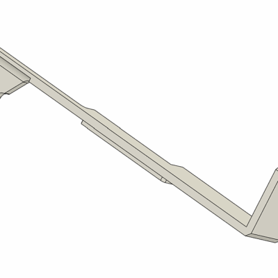 Listwa popychacza Retro Arms POM v6 P90