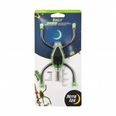 Alternative view of Rechargeable Microlight Nite Ize BugLit(R) - Lime Black
