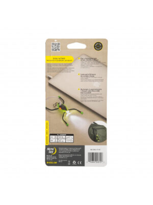 Rechargeable Microlight Nite Ize BugLit(R) - Lime Black - obrazek 3
