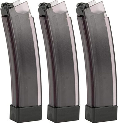 ASG CZ Scorpion EVO 3 A1 Mid-Cap Magazine, 75 BBs - Transparent - obrazek 4