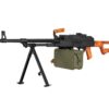 A a K PKM Machine Gun - Black/Light Wood OD-A-AK00046 asgbox.pl