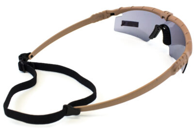 NUPROL Safety Glasses BATTLE PRO'S, Smoked Lens - Tan - obrazek 2