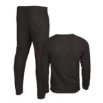 Underwear ThermoFleece without collar - BLACK - obrazek 2