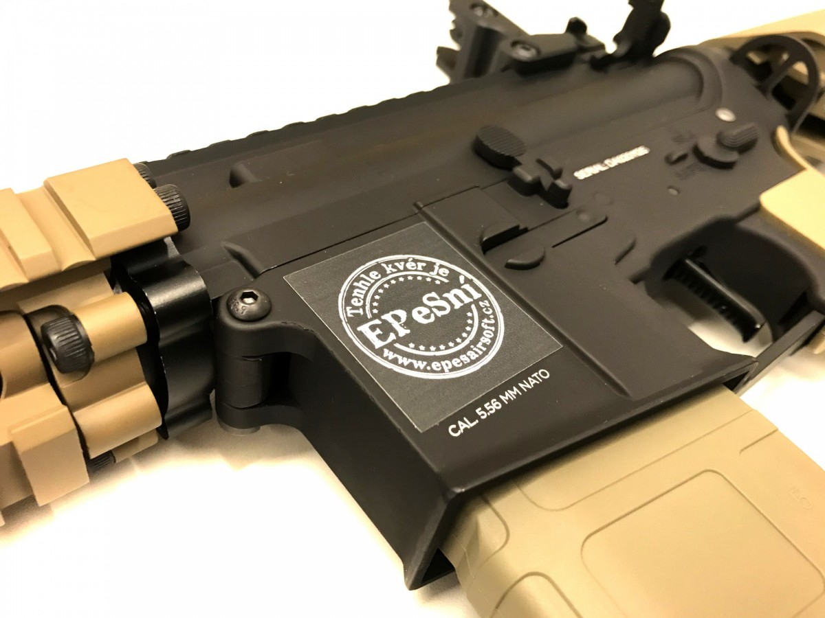 EPeS MK18 10.5” AEG - MAJOR - Black/Tan OD-A-E701-HT-L4 asgbox.pl EPeS MK18 10.5” AEG - MAJOR - Black/Tan - obrazek 3