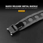 WST BISON MOLLE Tactical Belt – Black - obrazek 4