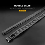 WST BISON MOLLE Tactical Belt – Black - obrazek 5