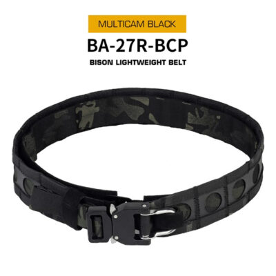 BISON Lightweight Molle Belt - MC Black