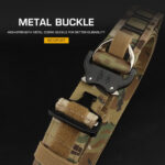 WST SPECIAL COMBAT MOLLE Tactical Belt – Black - obrazek 4