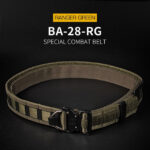 WST SPECIAL COMBAT MOLLE Tactical Belt – Ranger Green