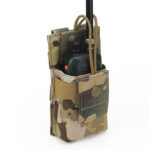 WST MOLLE Walkie-Talkie / PMR Radio Pouch – Grey - obrazek 2