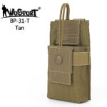 WST MOLLE Walkie-Talkie / PMR Radio Pouch – Tan