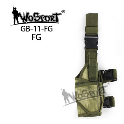 WST Universal Leg Holster TORNADO, Right-Handed - A-Tacs FG