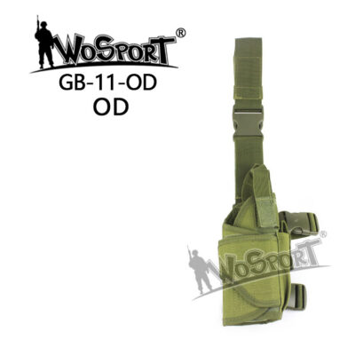 WST Universal Leg Holster TORNADO, Right-Handed - Green