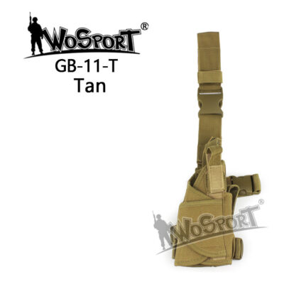 WST Universal Leg Holster TORNADO, Right-Handed - Coyote