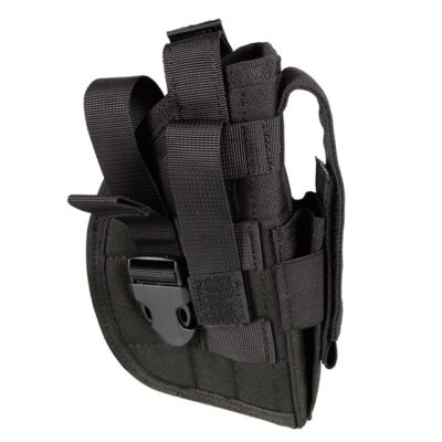 Alternative view of WST Universal MOLLE Pistol Holster, Right Handed – Black